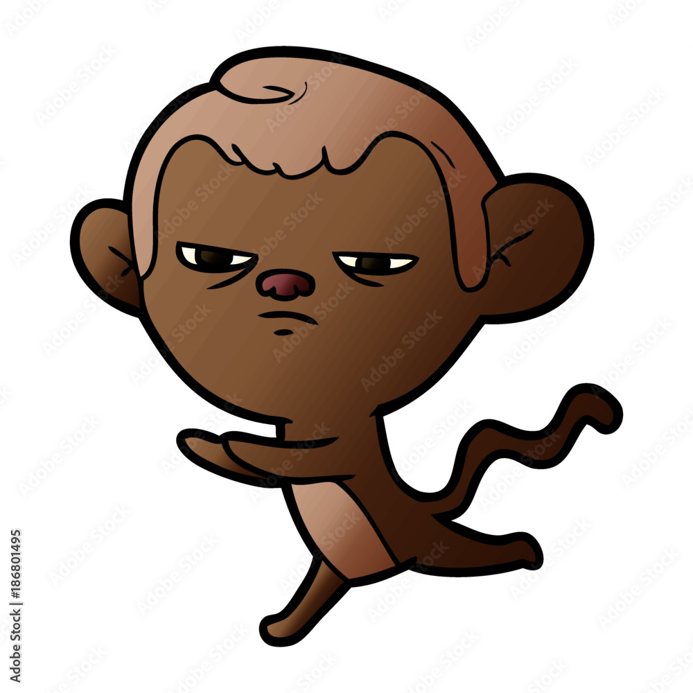 cartoon monkey cartoon monkey