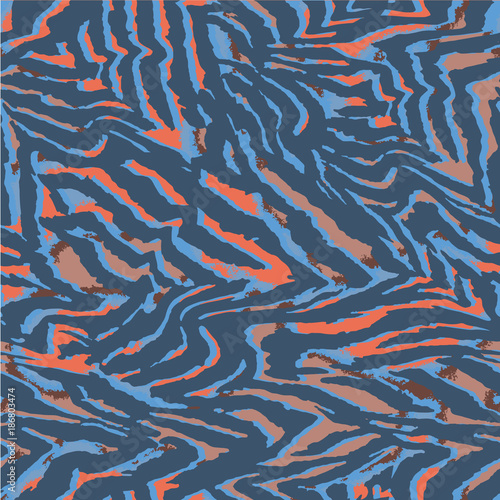 seamless animal skin leopard pattern