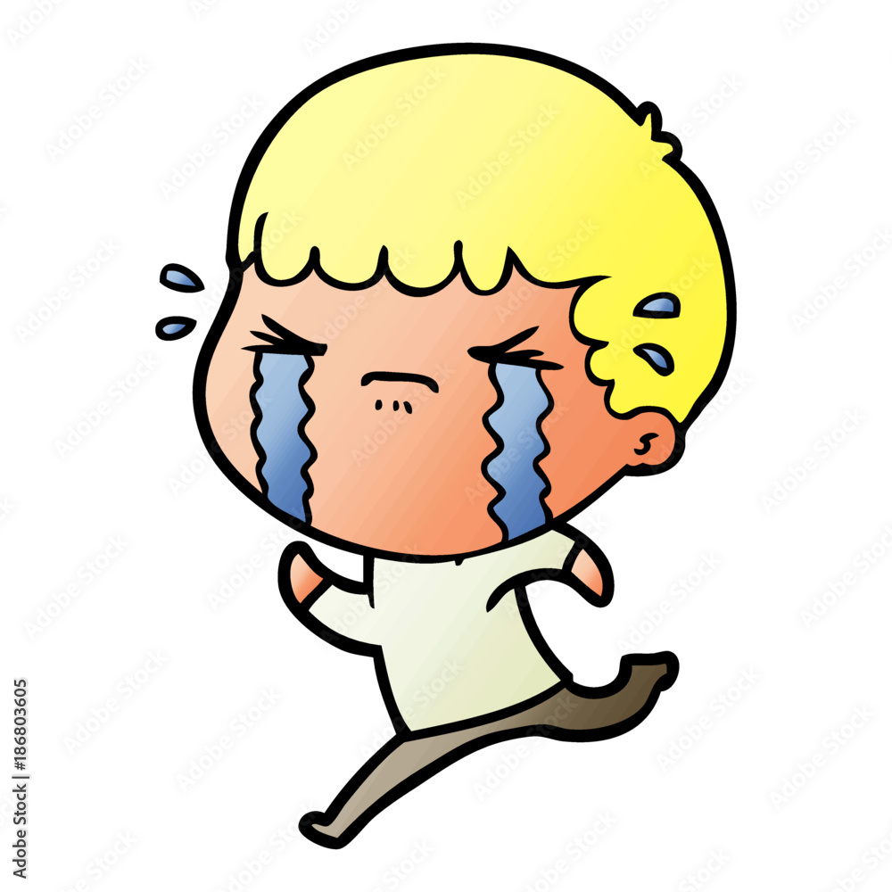 cartoon man crying cartoon man crying