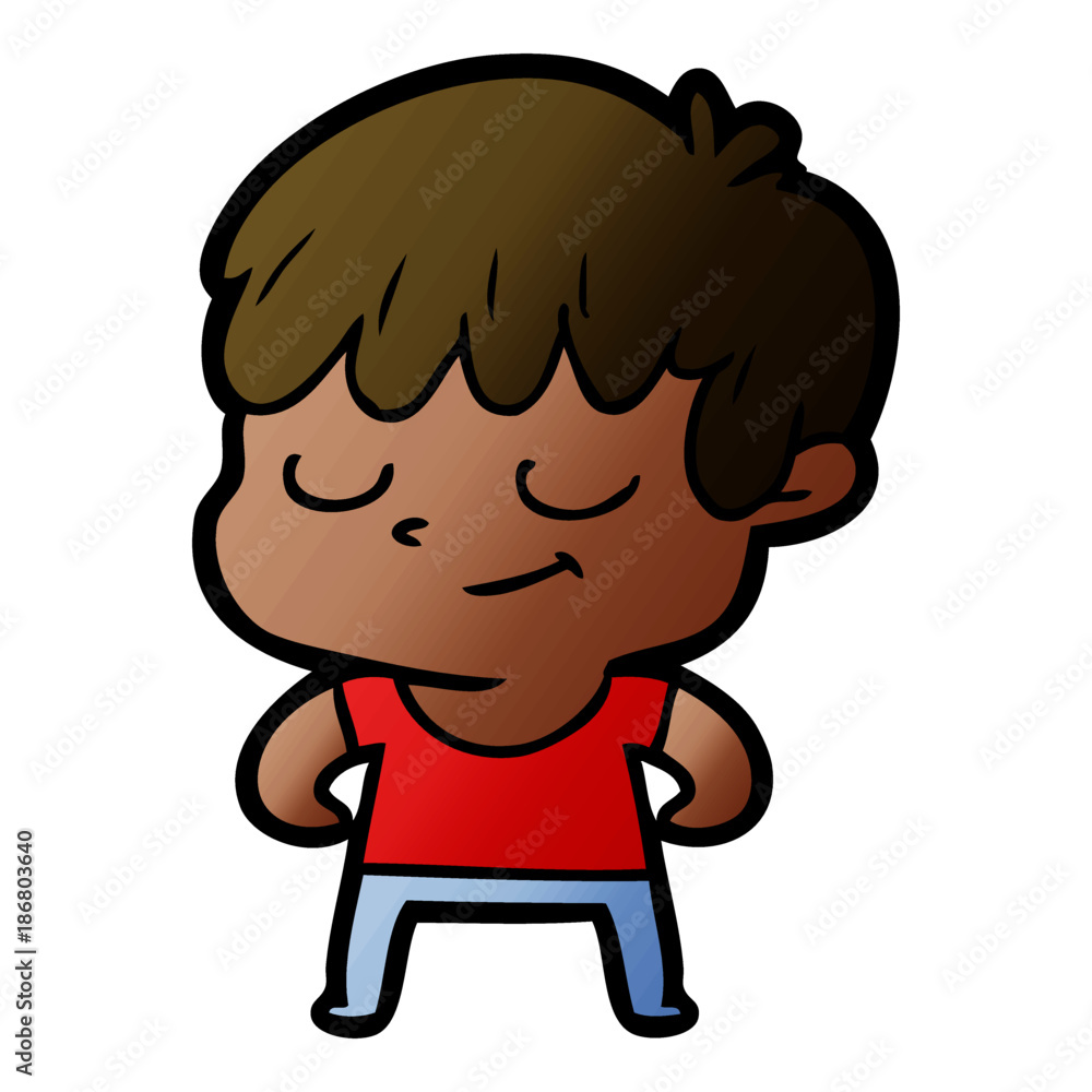 cartoon happy boy cartoon happy boy