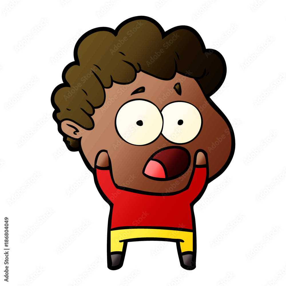 cartoon man gasping in surprise cartoon man gasping in surprise