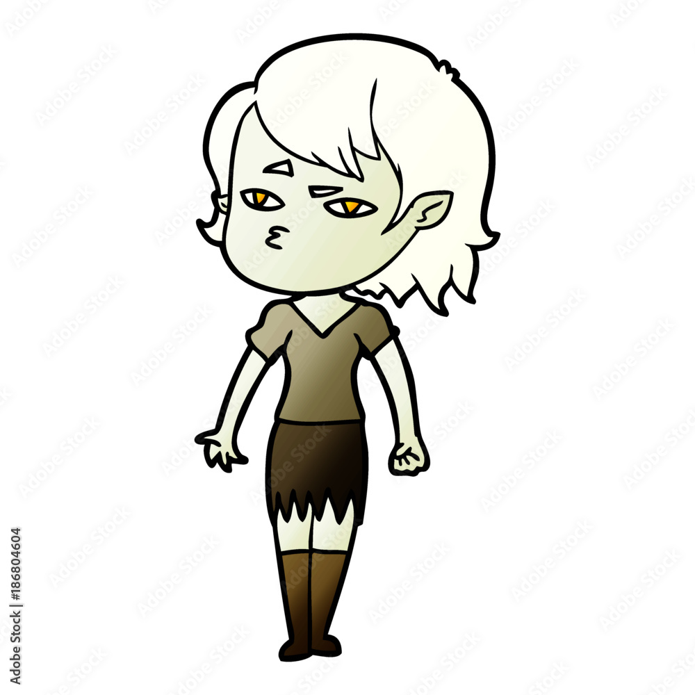 cartoon vampire girl cartoon vampire girl