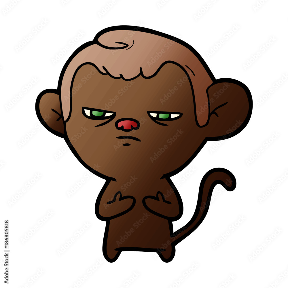 cartoon monkey cartoon monkey