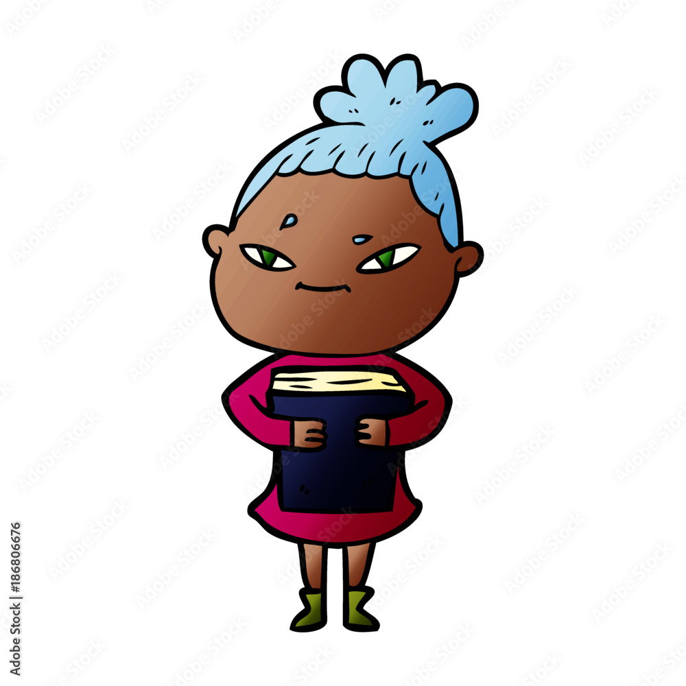 cartoon woman cartoon woman