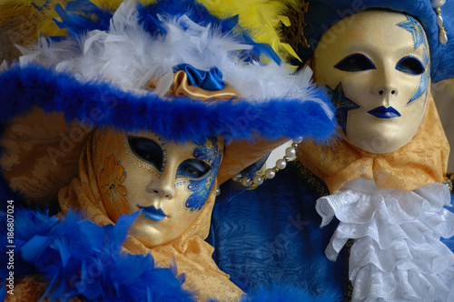 Fototapeta Naklejka Na Ścianę i Meble -  masks of venice carnival