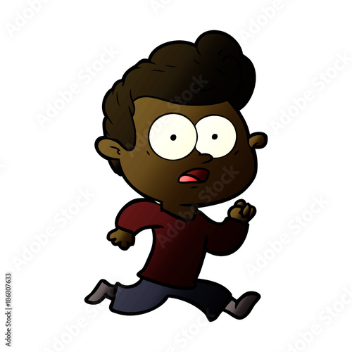shocked cartoon man