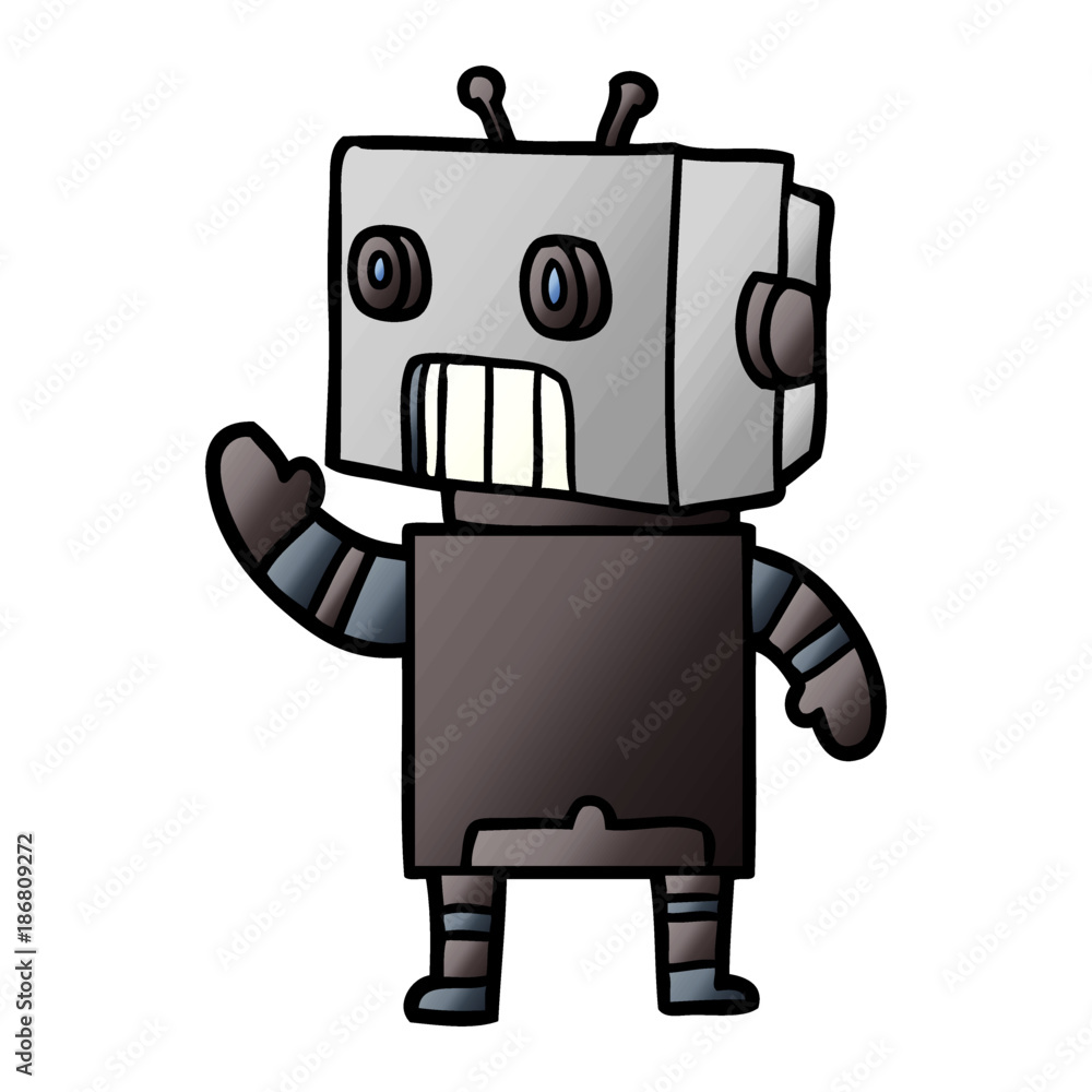 cartoon robot cartoon robot