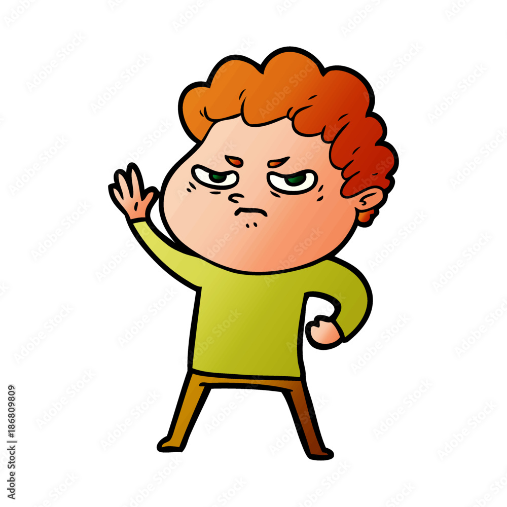 cartoon angry man cartoon angry man