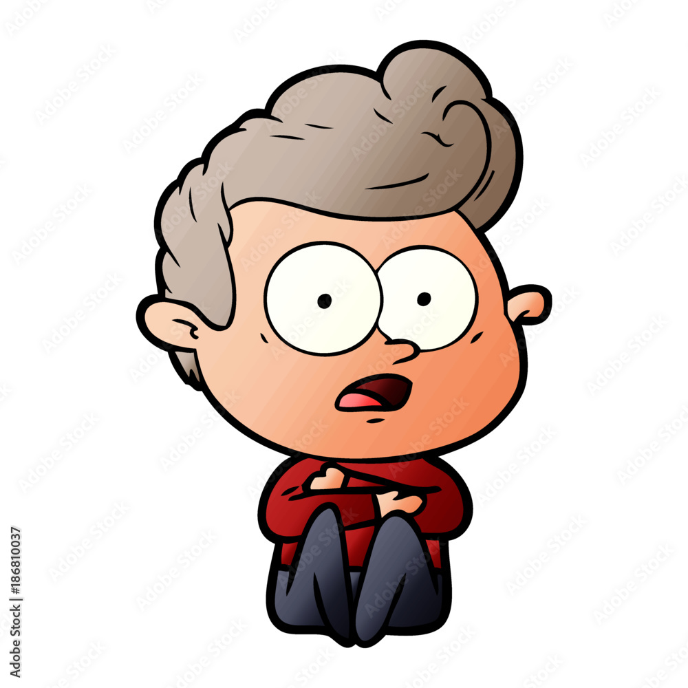 cartoon staring man cartoon staring man