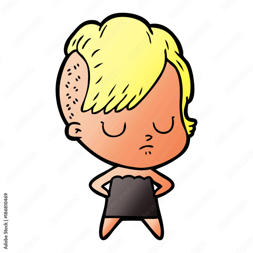 cartoon woman cartoon woman