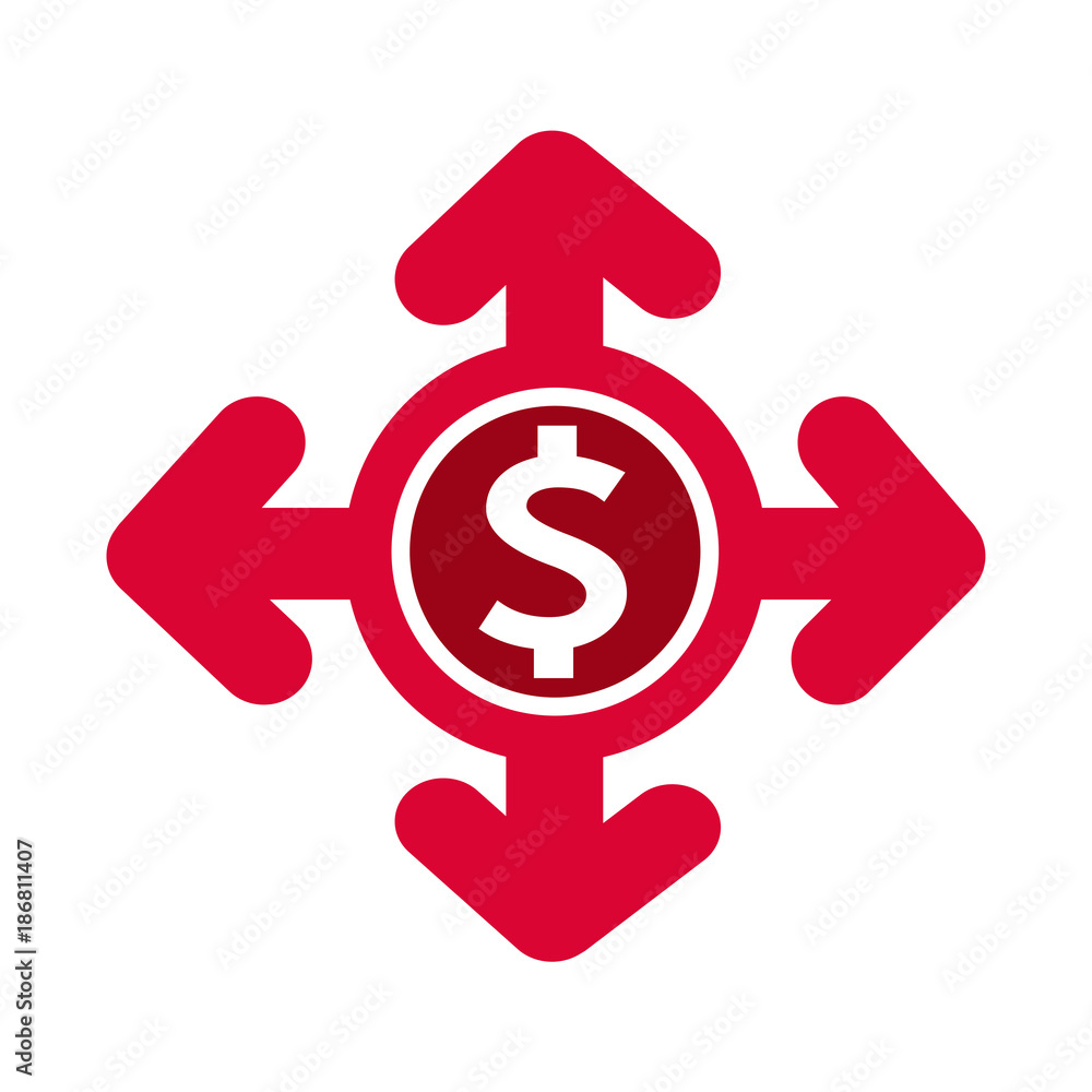 dollar sign money icon