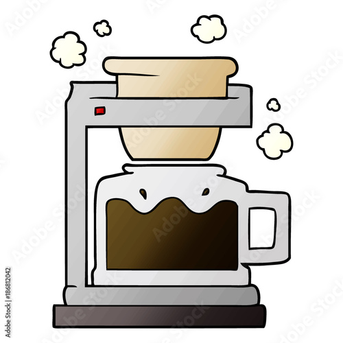cartoon coffee pot