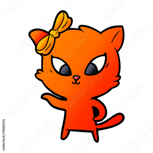 cartoon cat