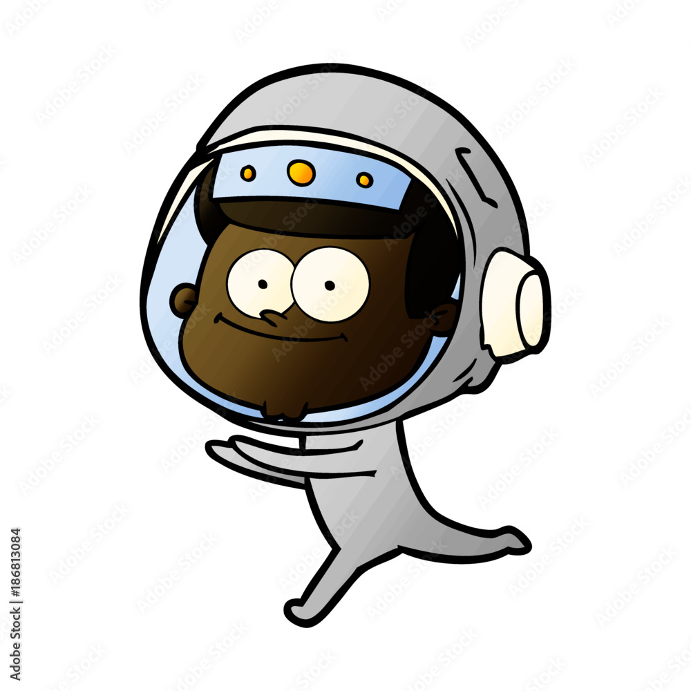 happy astronaut cartoon happy astronaut cartoon
