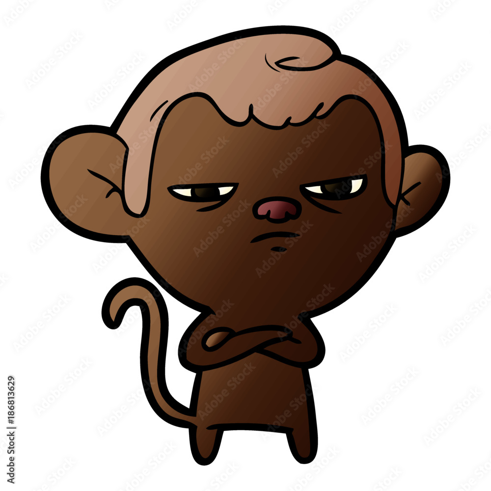 cartoon monkey