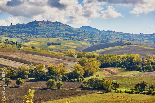 Landscape of San Quirico d'Orcia, Tuscany, Italy © Ekaterina Pokrovsky