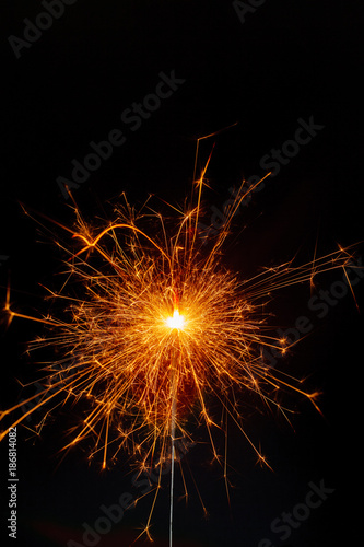 sparkler. christmas decoration. © fotofabrika