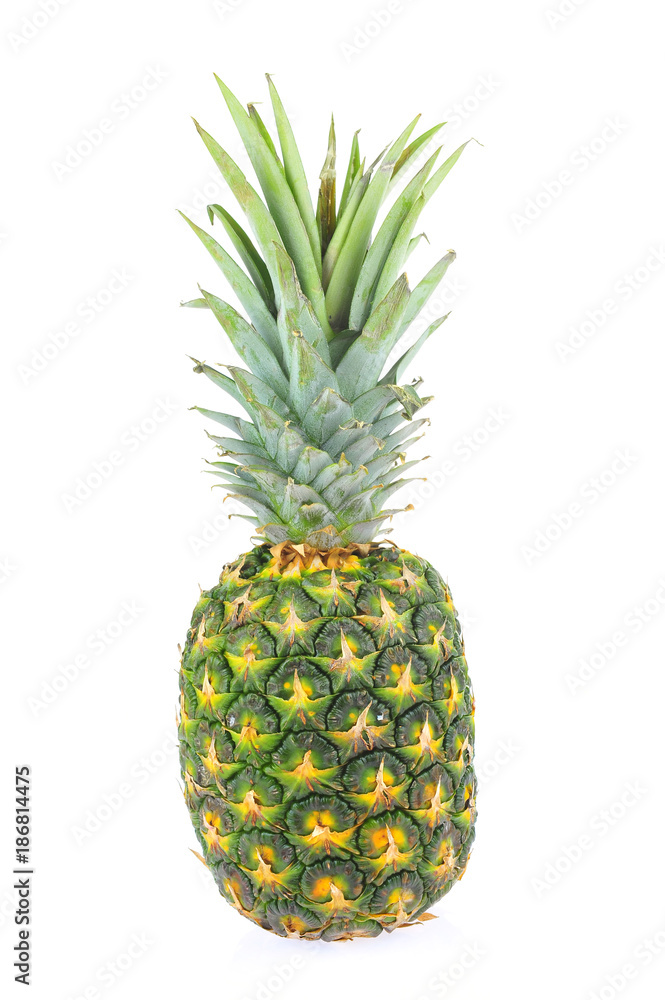 Fototapeta premium Pineapple on a white background