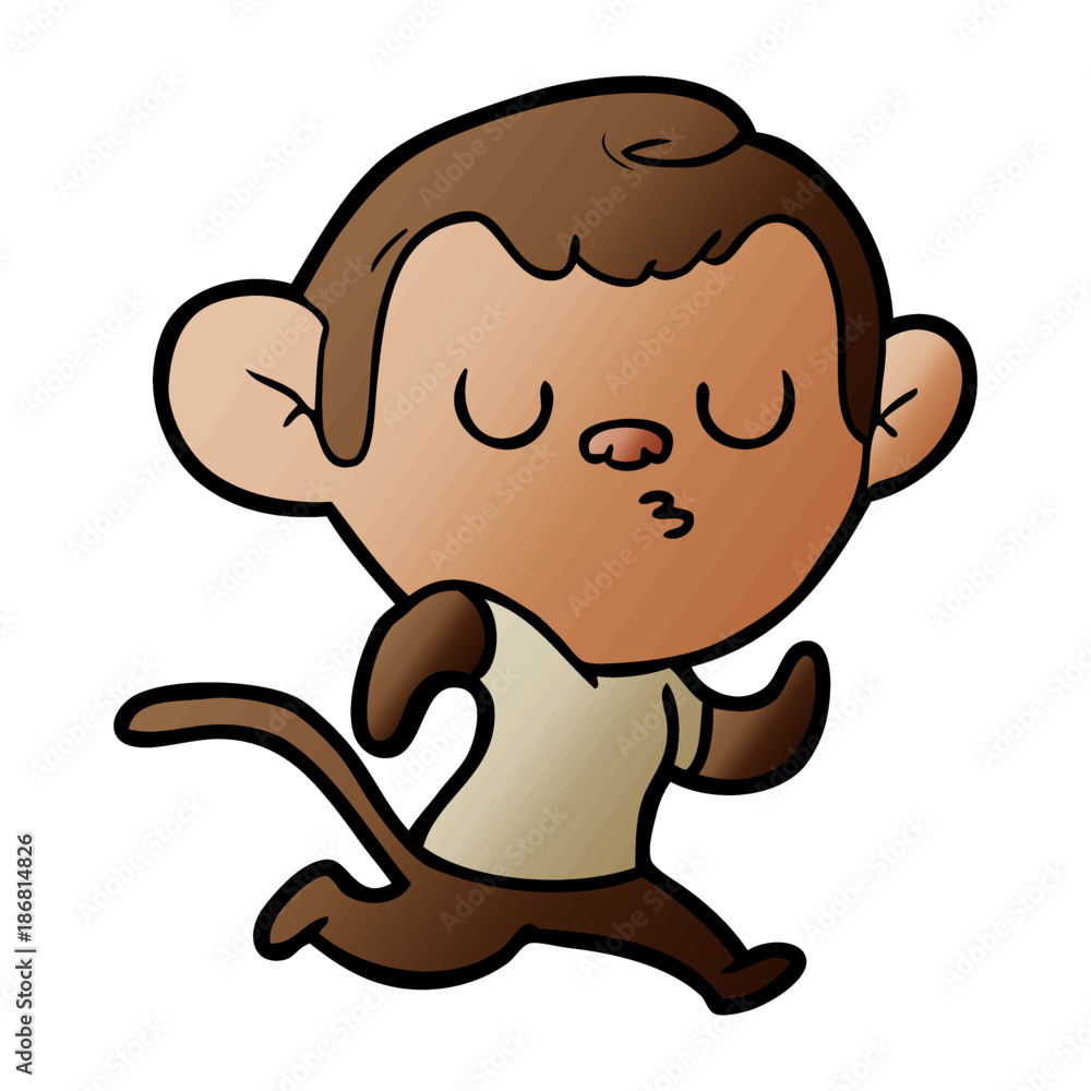cartoon monkey cartoon monkey