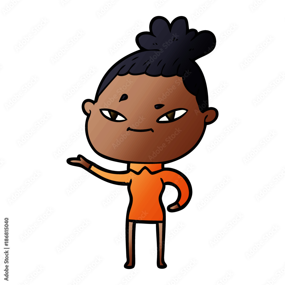 cartoon woman cartoon woman