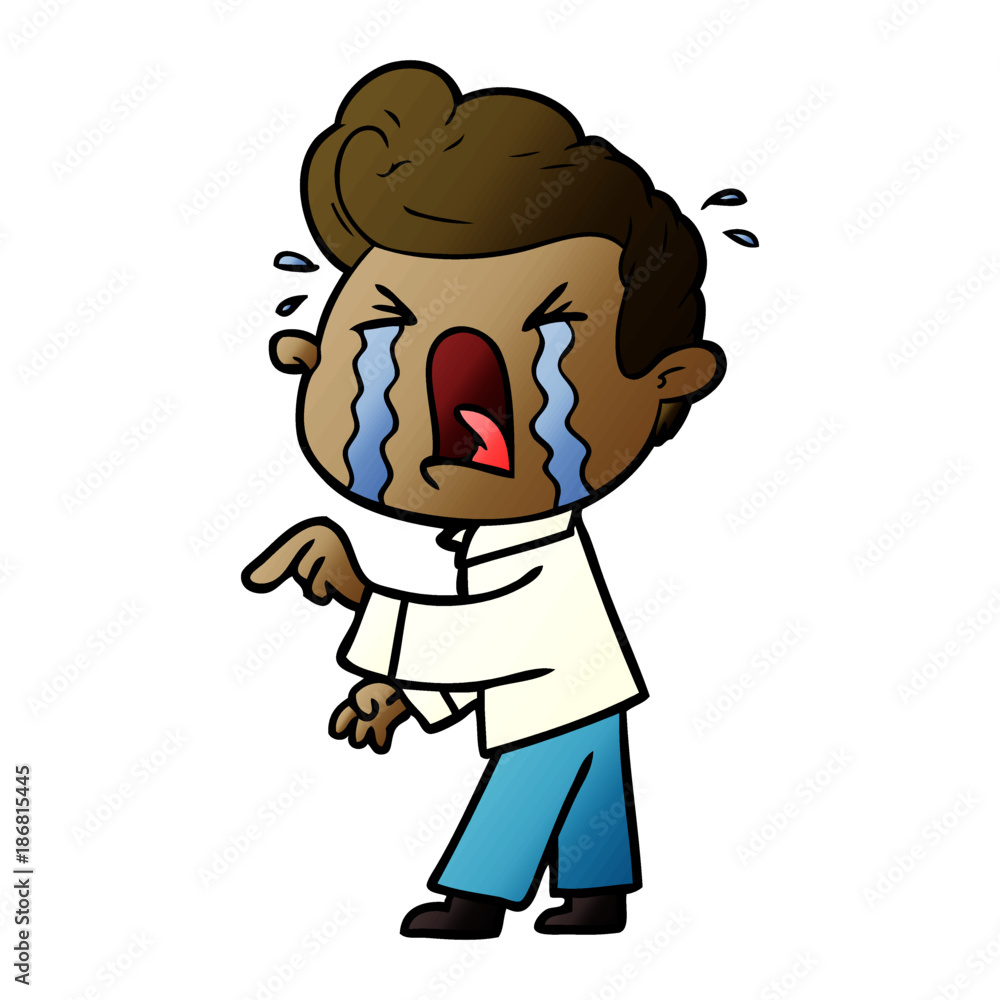 cartoon crying man cartoon crying man