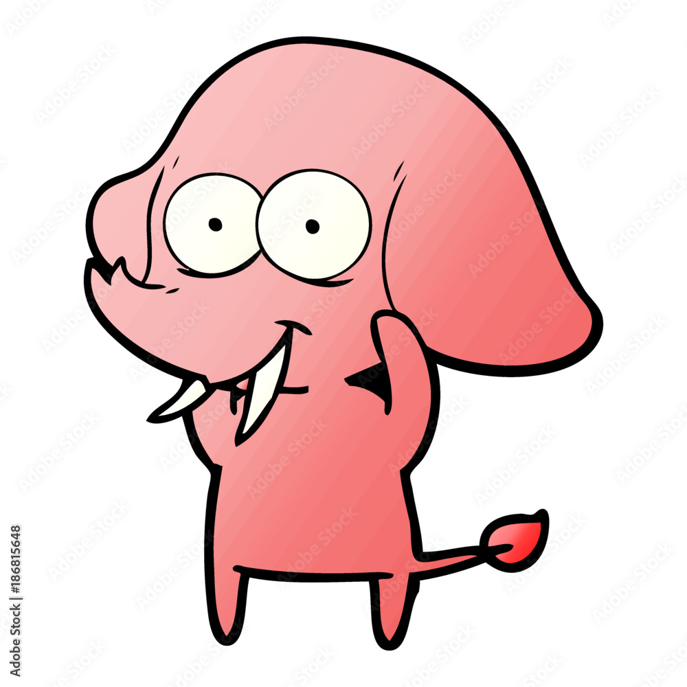 happy cartoon elephant happy cartoon elephant