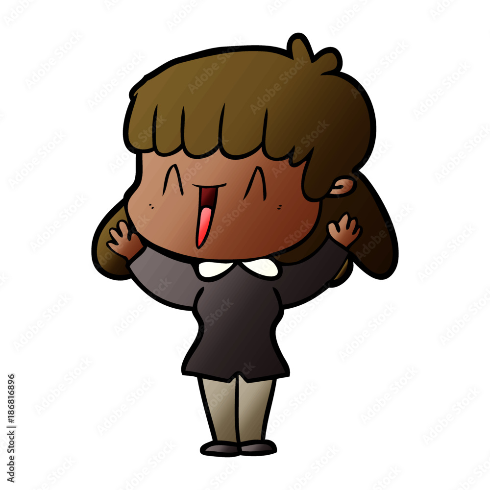 cartoon woman cartoon woman