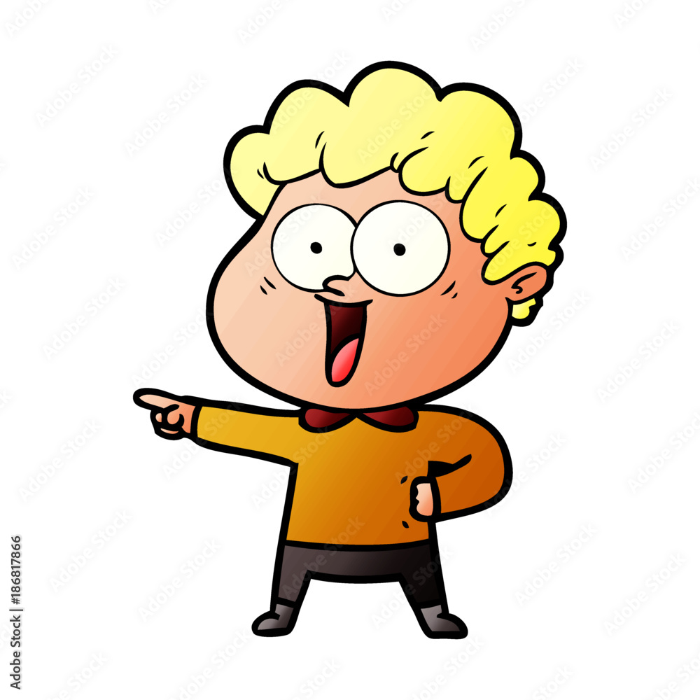 cartoon happy man cartoon happy man