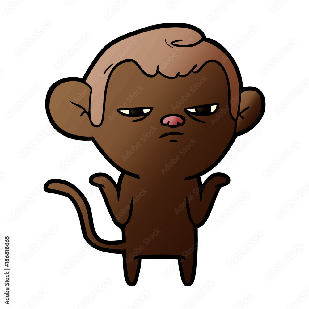 cartoon monkey cartoon monkey