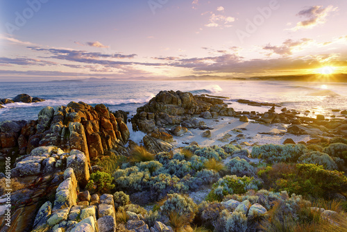 Beerbarrel Beach Tasmania. photo