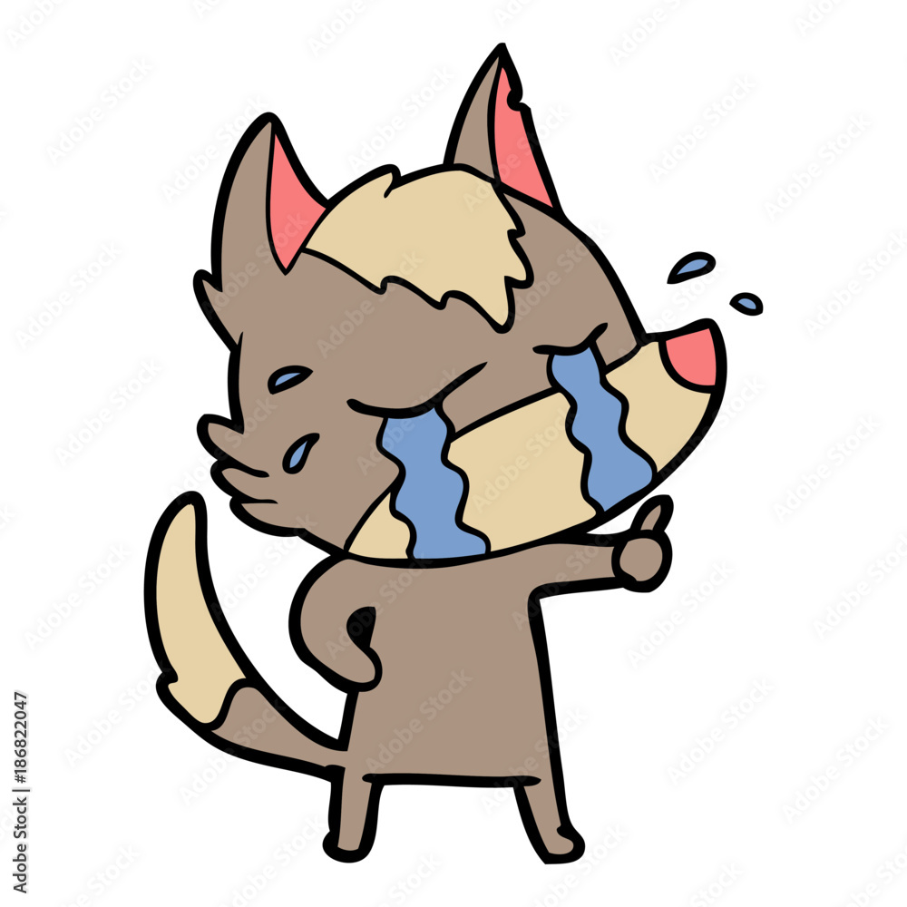 cartoon crying wolf cartoon crying wolf