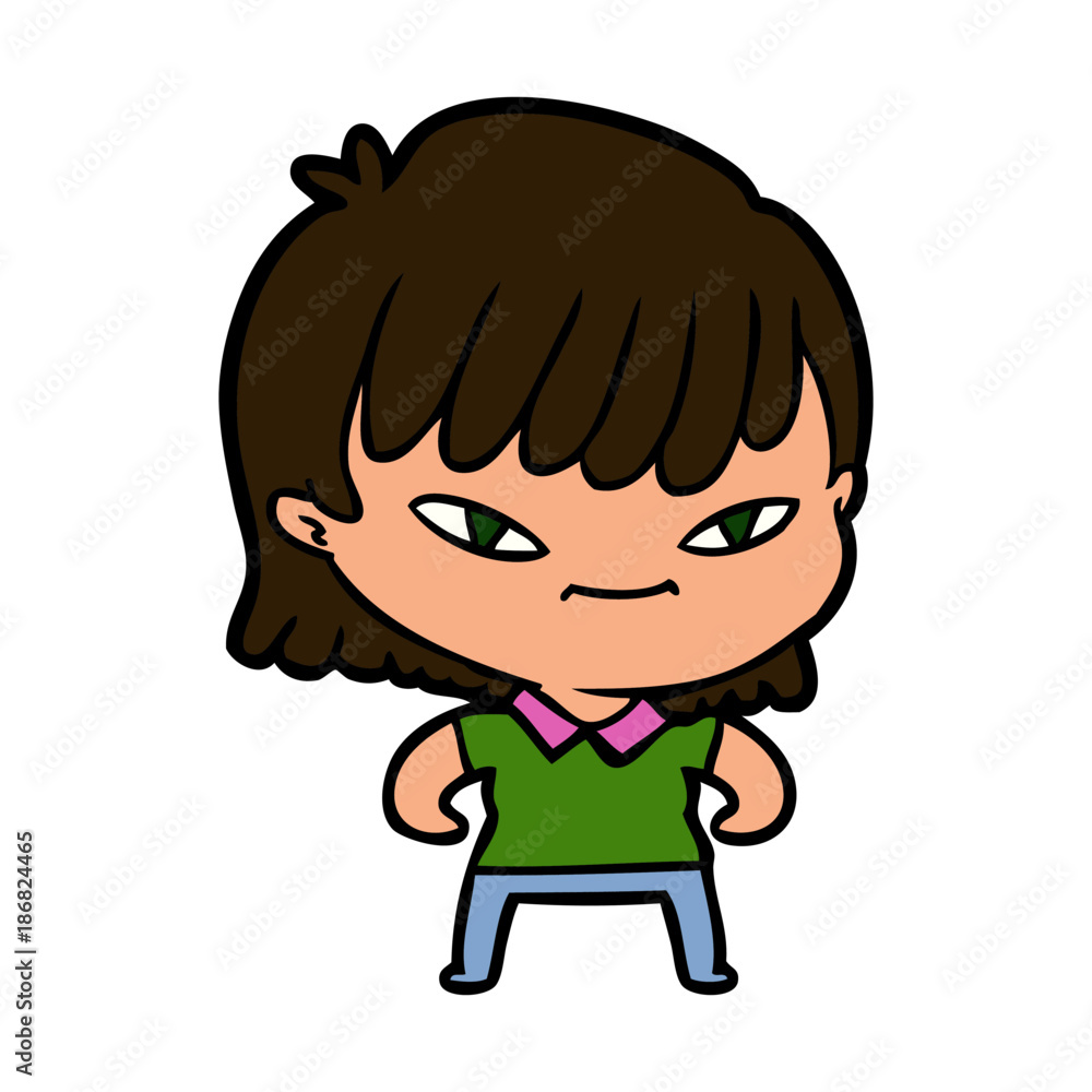 cartoon woman cartoon woman