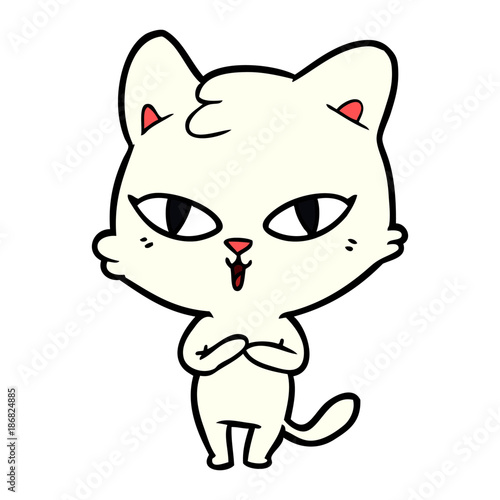 cartoon cat