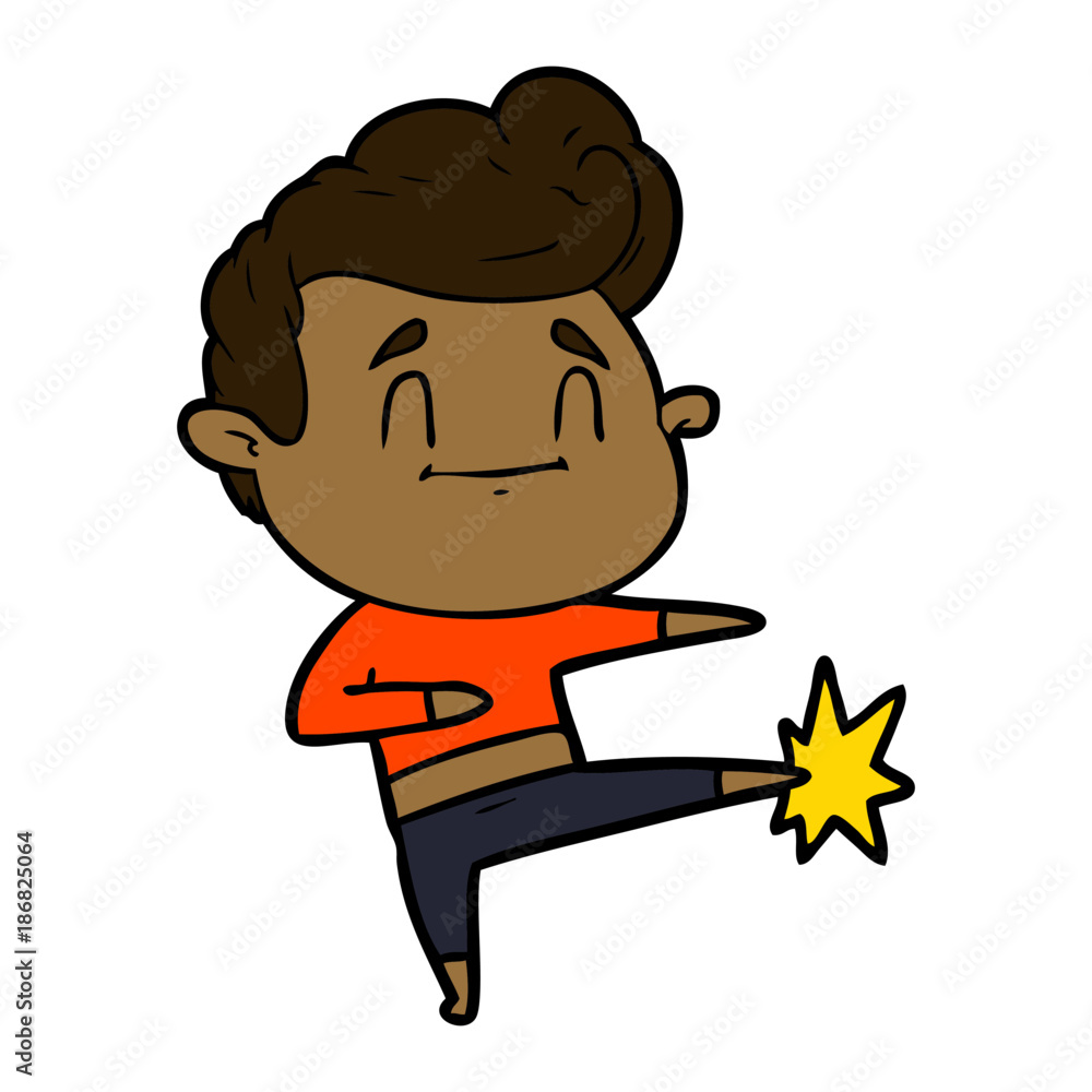 happy cartoon man happy cartoon man