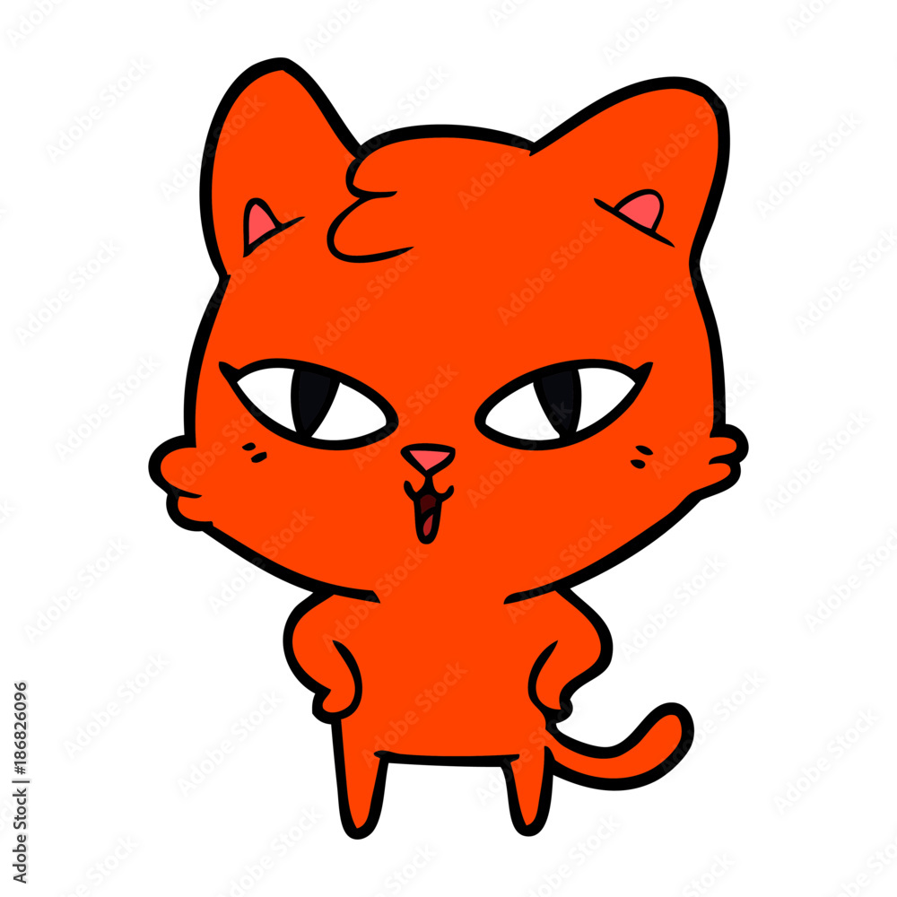 cartoon cat cartoon cat