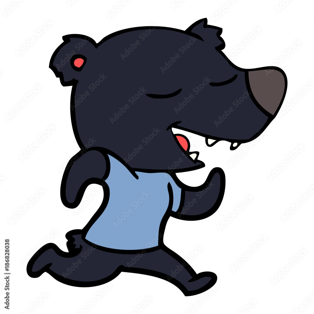 Obraz premium cartoon bear