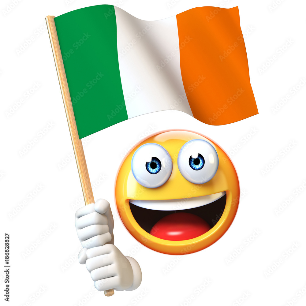 Emoji Art Print -  Ireland