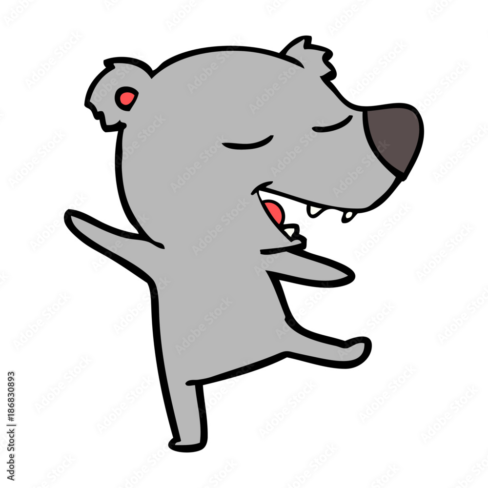 Obraz premium cartoon bear