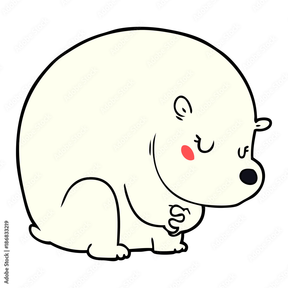 cute cartoon polar bear cute cartoon polar bear