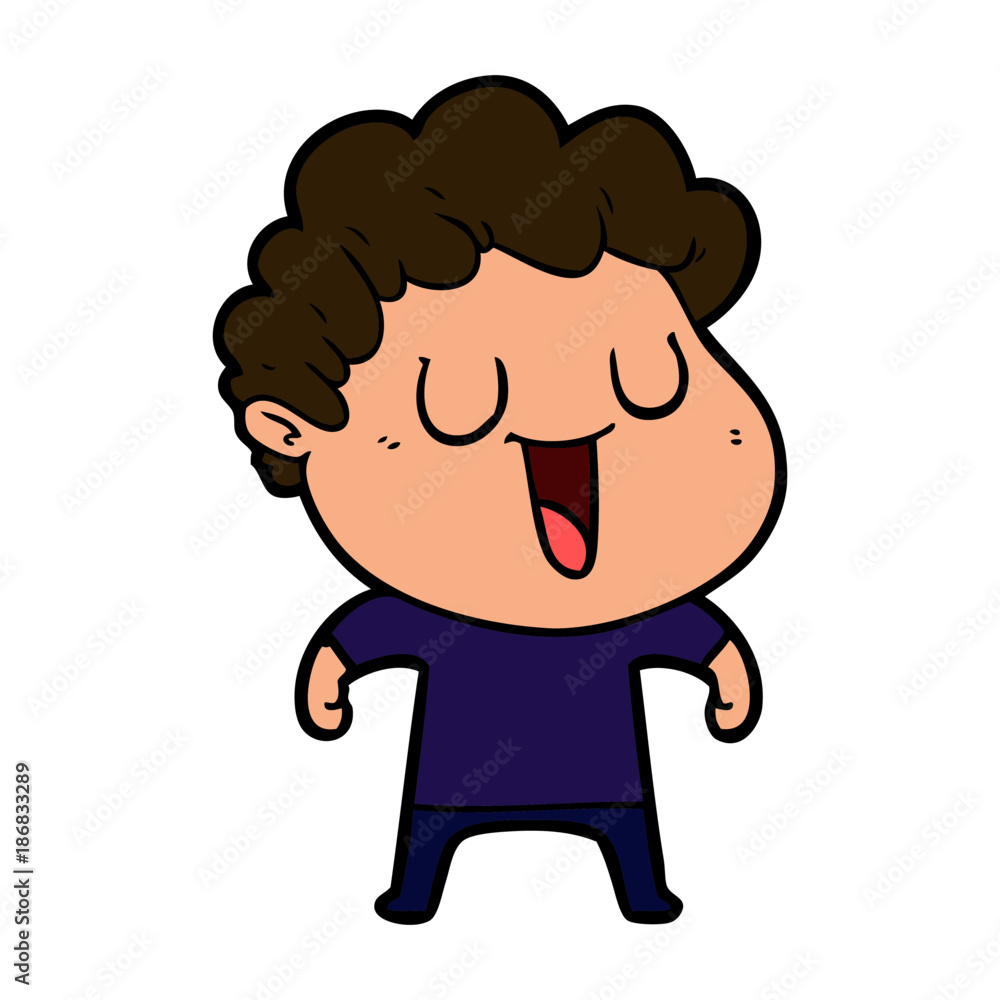 laughing cartoon man laughing cartoon man