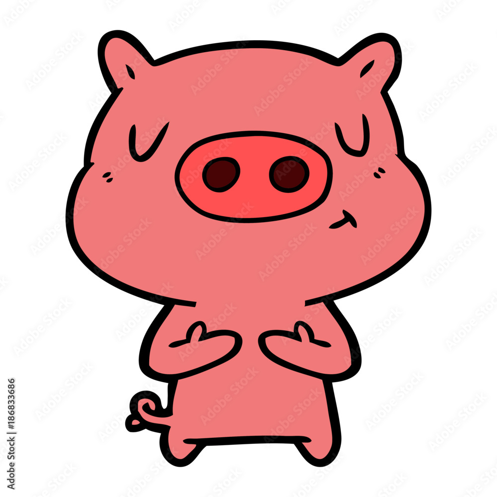 cartoon content pig cartoon content pig