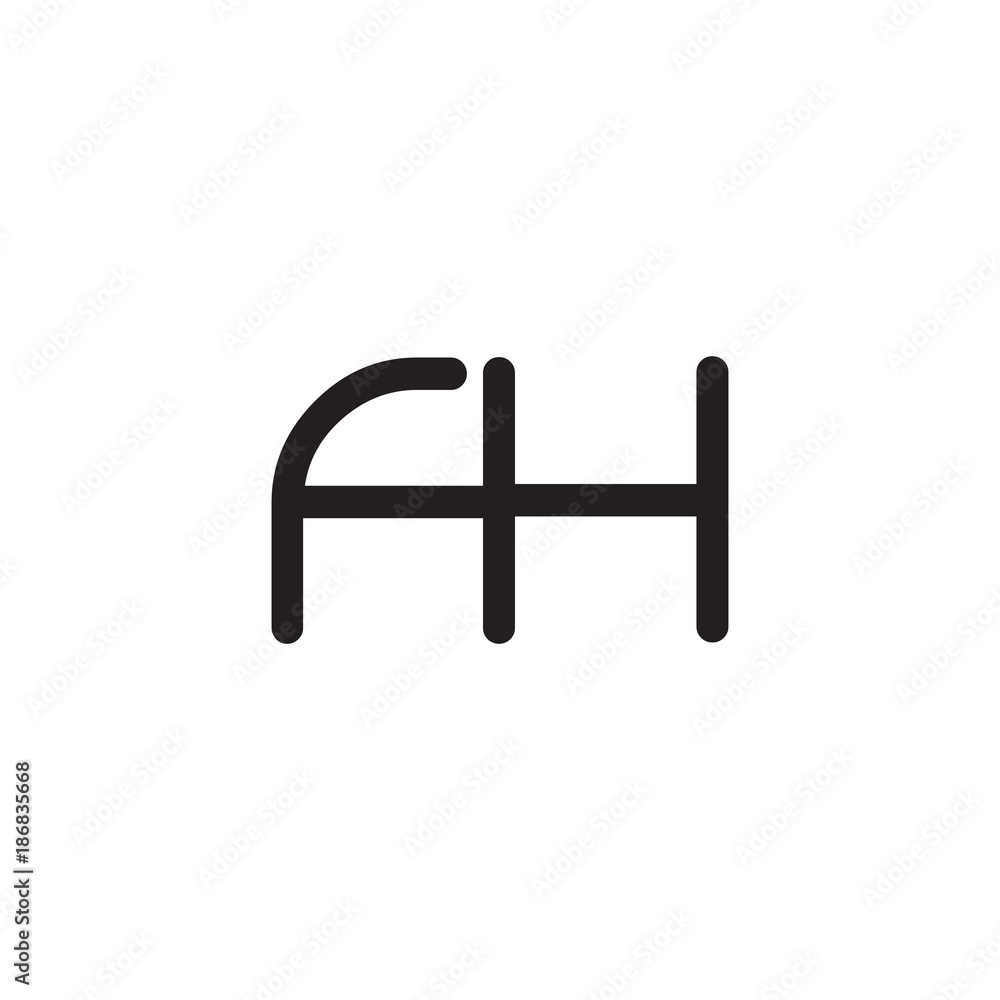 initial letter rounded logo modern initial letter rounded logo modern