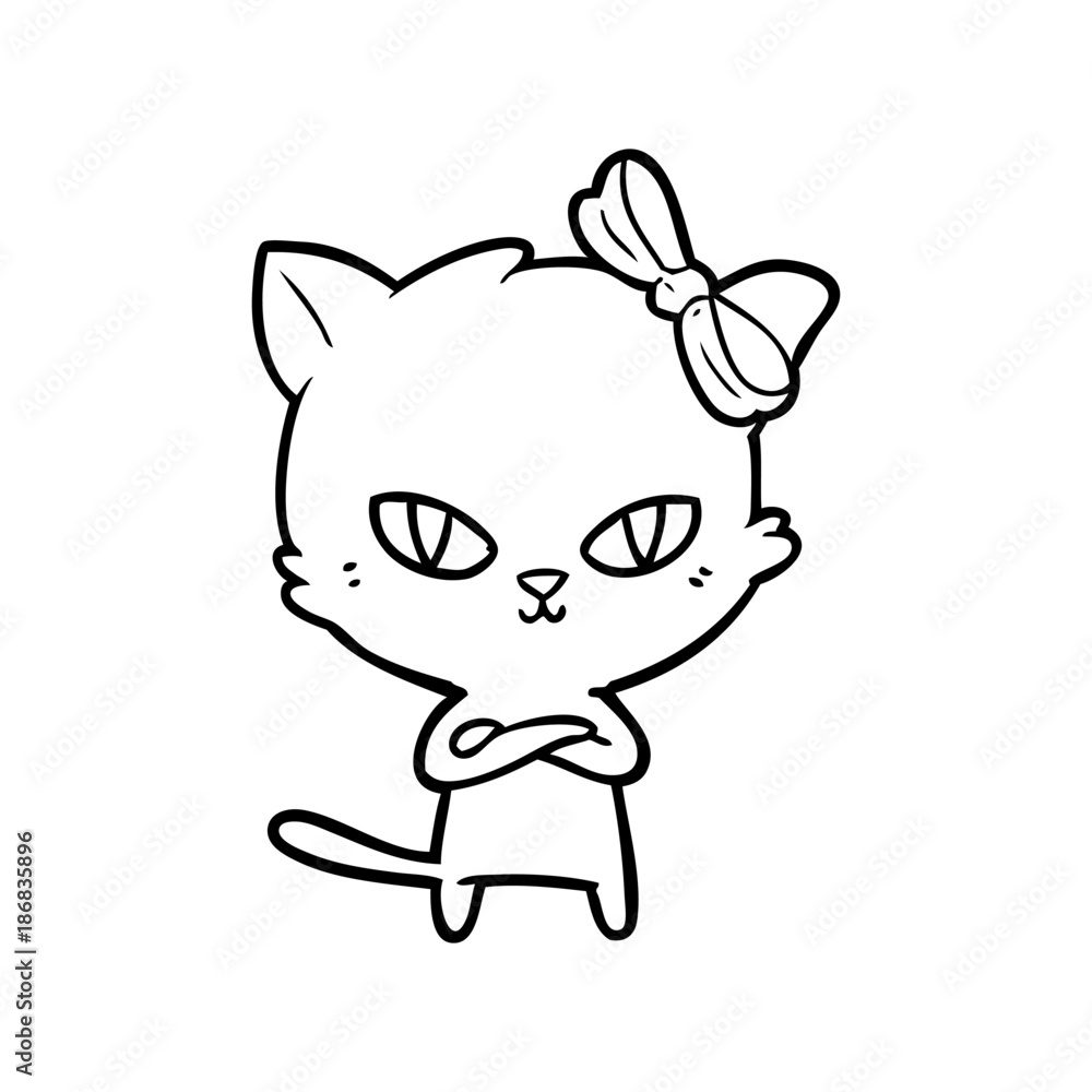 cute cartoon cat cute cartoon cat