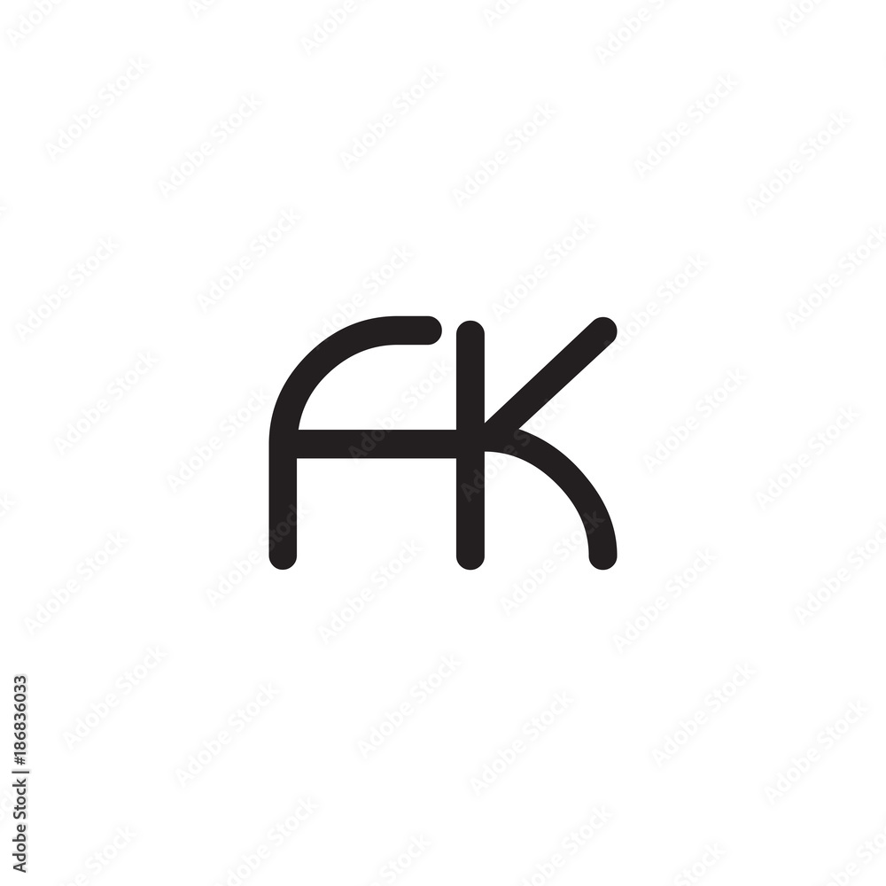 initial letter rounded logo modern initial letter rounded logo modern