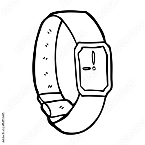 cartoon wrist watch