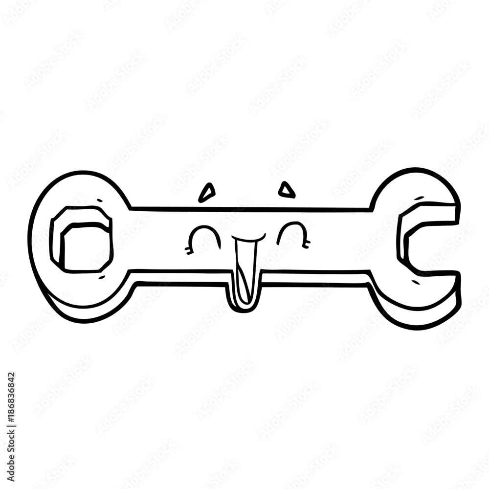 cartoon spanner cartoon spanner