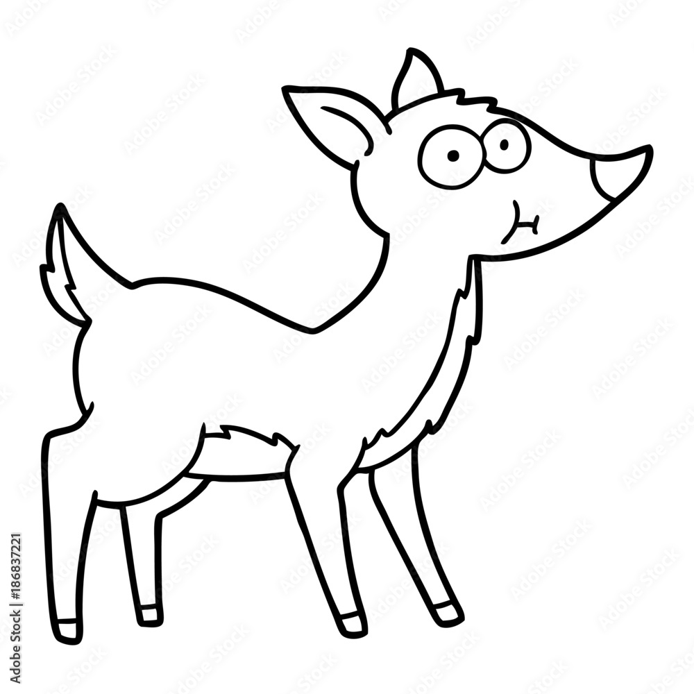 cartoon deer cartoon deer