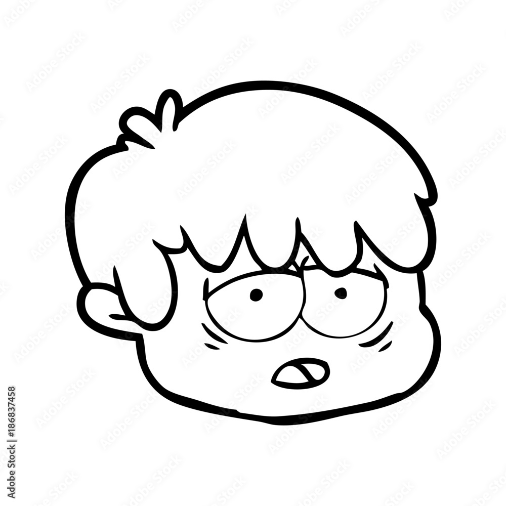 cartoon male face cartoon male face