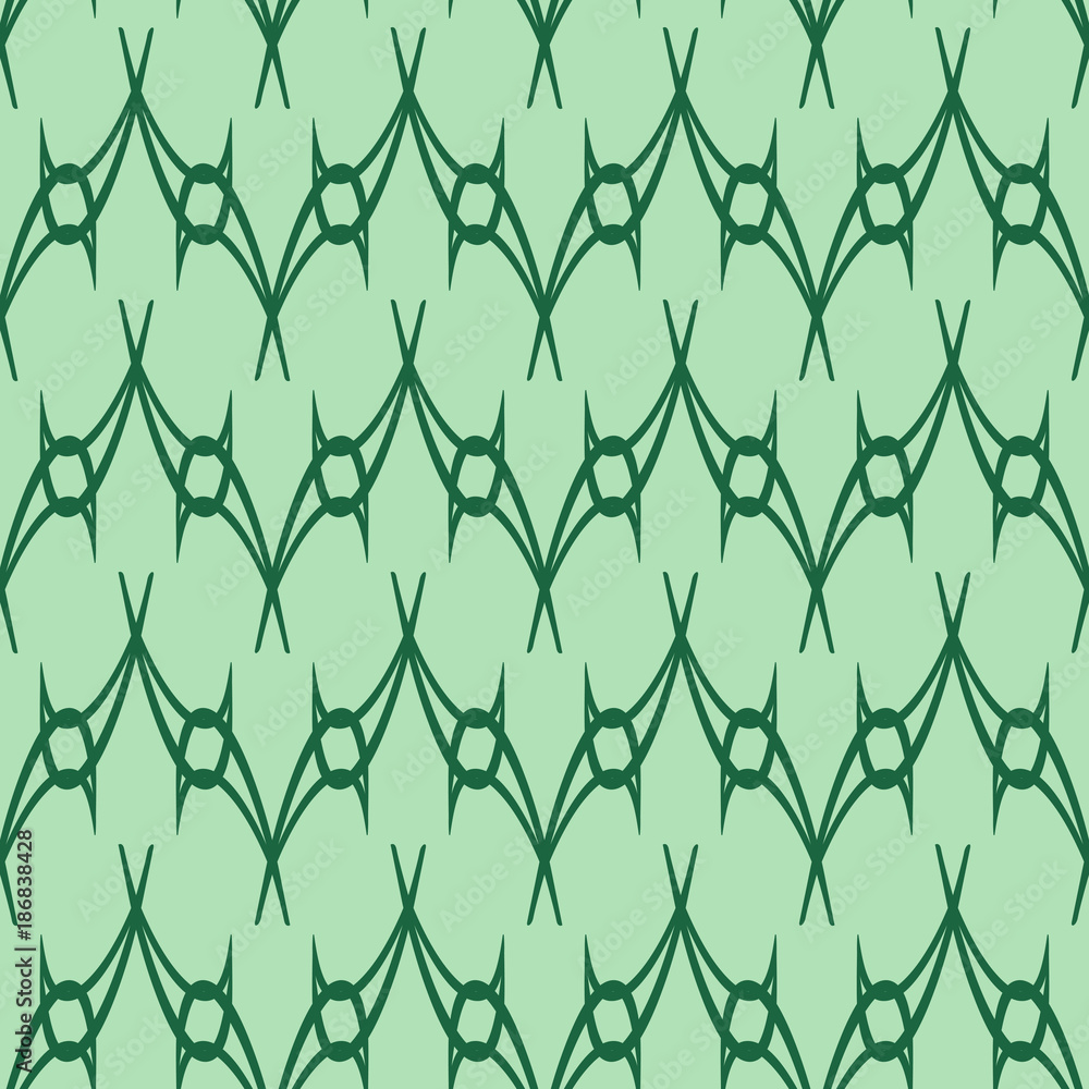 Fototapeta premium Abstract seamless pattern