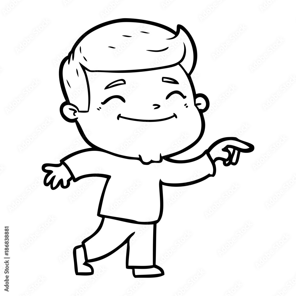 happy cartoon man happy cartoon man